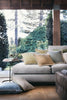 Happy Velvet Cushion - Ivory