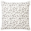Tiger Dot Linen Cushion - Grey