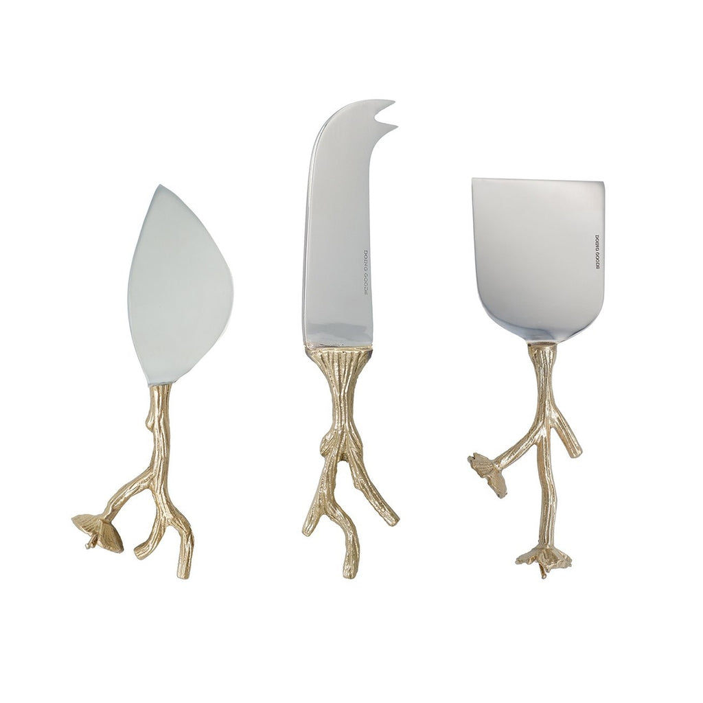 Ava Blossom Cheese Set of 3