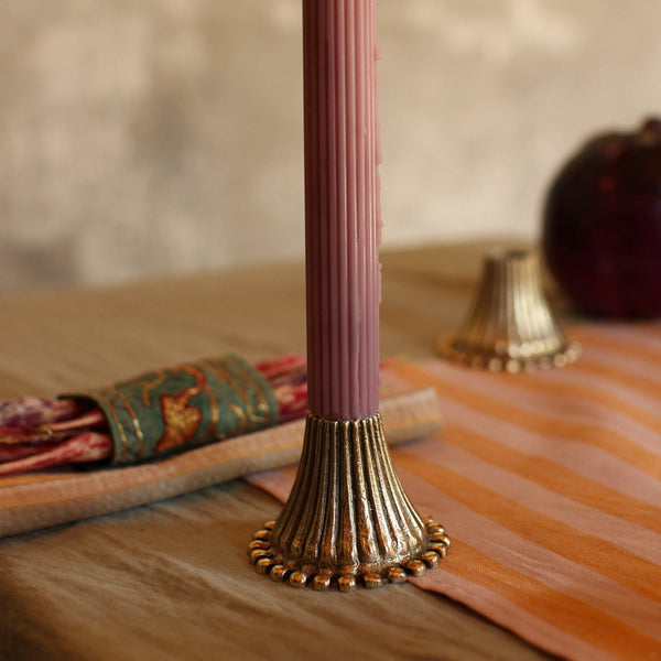 Aya Brass Candle Holder