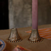 Aya Brass Candle Holder
