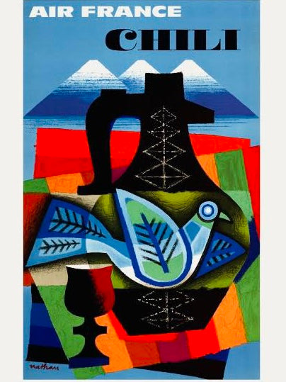 Poster - Air France Chili