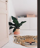 himani leopard head rug at details by mr k