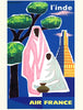 Poster - Air France Inde