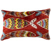 Silk Velvet Cushion N. 649 - Red