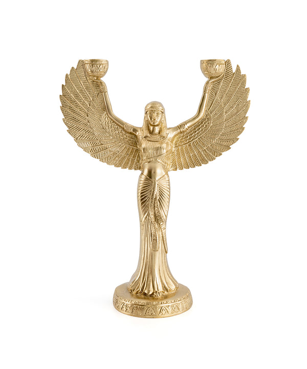 Phoenix Brass Candle Holder