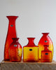 Strata Block Vase - Tangerine