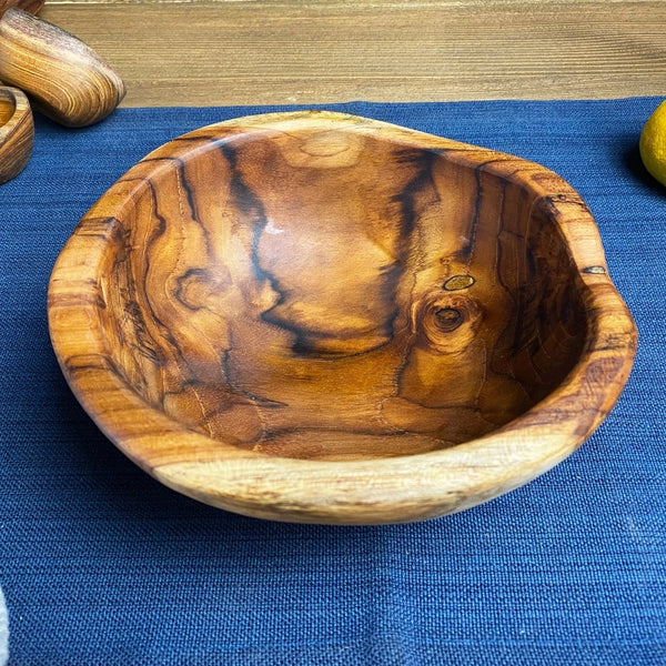 teak trinket bowl at details by mr k