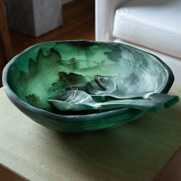 Stone Edge Resin Bowl - Large