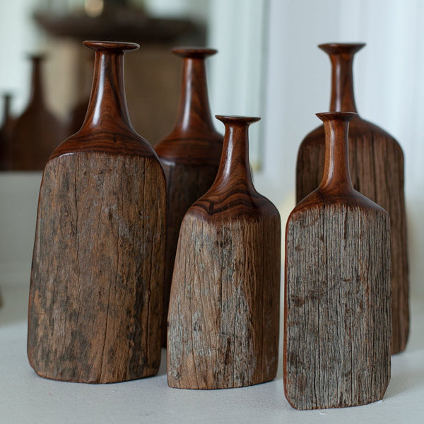 Sandalwood Bottle Sculpture