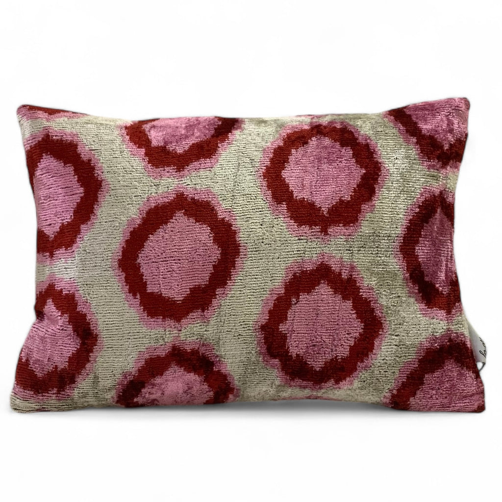 Silk Velvet Cushion N. 631 - Pink