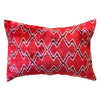 Silk Velvet Cushion N. 695 - Flame Red