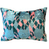 Silk Velvet Cushion N. 698 - Light Blue