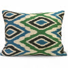 Silk Velvet Cushion N. 720 - Blue