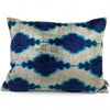 Silk Velvet Cushion N. 720 - Blue