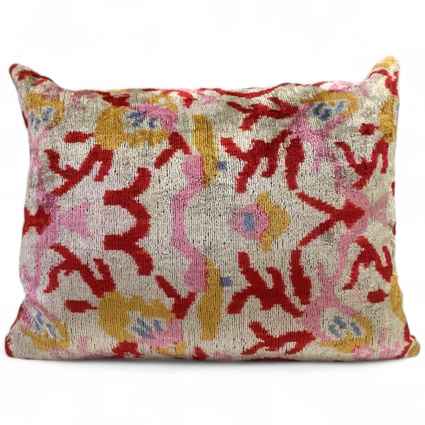 Silk Velvet Cushion N. 721 Multi