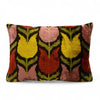 Silk Velvet Cushion N. 736 Tulips