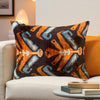 Silk Velvet Cushion N. 760 - Black