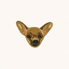 Chihuahua Dog Head Rug