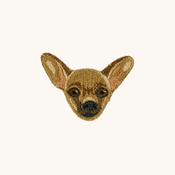 Chihuahua Dog Head Rug