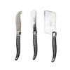 Laguiole Cheese Set of 3 - Black