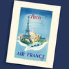 air france print paris tour eiffel at details by mr k
