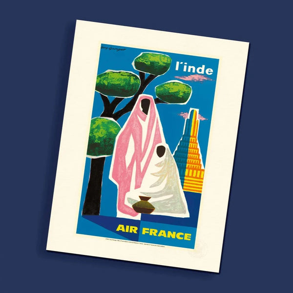 Poster - Air France Inde