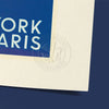 Poster - Air France New York > Paris