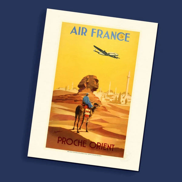 Poster - Air France Proche Orient (Sphinx)