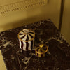 Abby Shell Brass Box