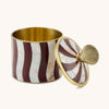 Abby Shell Brass Box