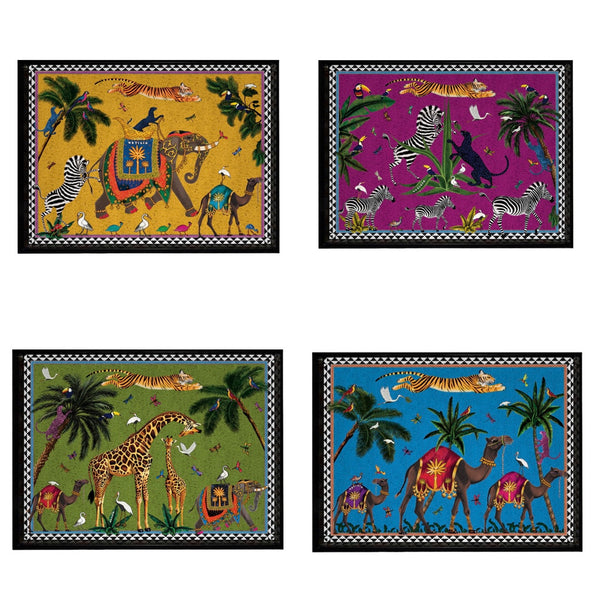 Ortigia Lacquer Tray - Flying Tiger Small