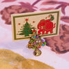 christmas tree brass card holder at details by mr k