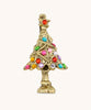 Christmas Tree Brass Card Holder