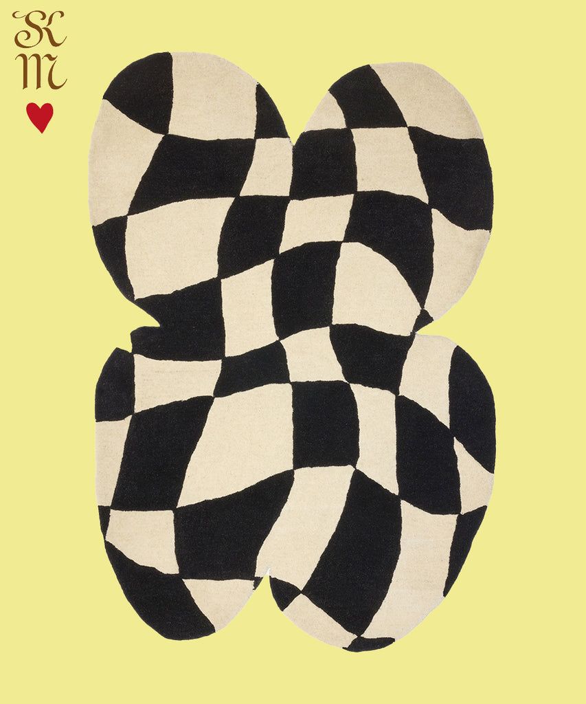 Cleo Check Butterfly Rug