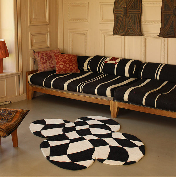Cleo Check Butterfly Rug