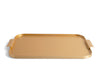 Ribbed Serving Tray - Gold