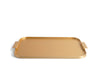 Ribbed Serving Tray - Gold