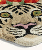 Floral Tiger Head Rug