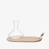 Wine Carafe & Oak Cheese Board