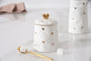 Hearts Sugar Bowl & Creamer