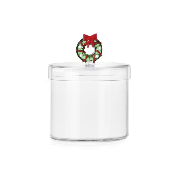 Christmas Tales Container - Wreath
