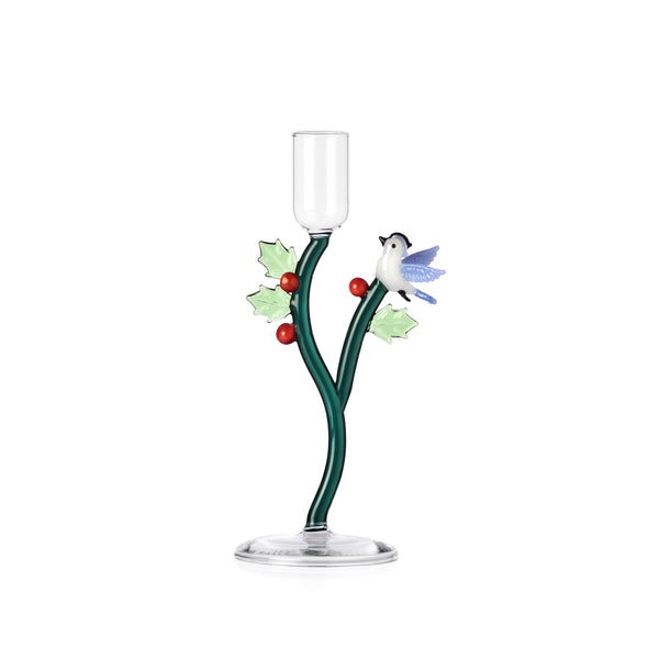 Christmas Tales Candle Holder - Holly