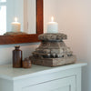 vintage pillar candle holder