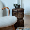 Vintage Wood Stool / Planter
