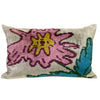 Silk Velvet Cushion N. 682 - Floral Burst