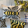 Silk Velvet Cushion N. 571 - Bumble Bee