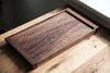 Carved Walnut Trays