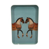 Lacquer Iron Tray - Horses