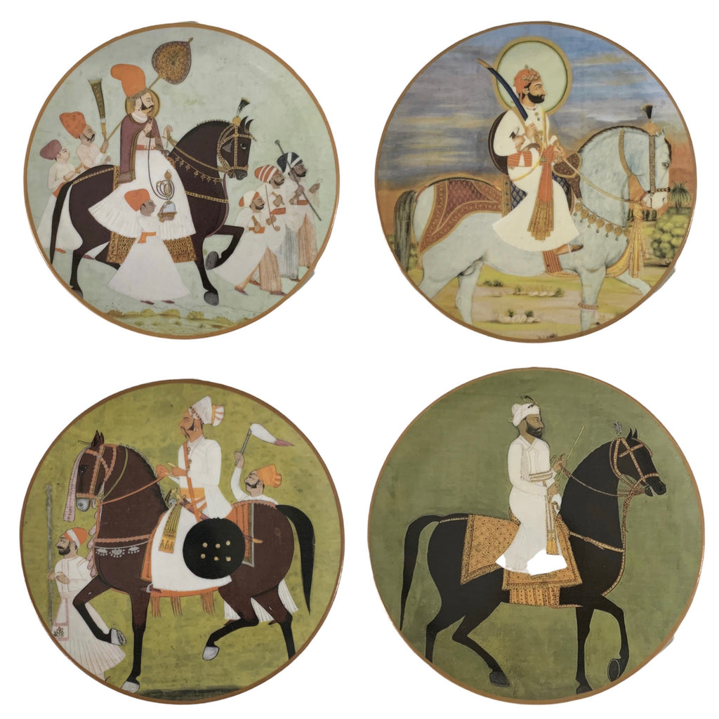 Passage to India Dessert Plates S/4